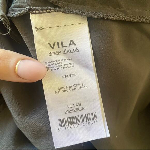 ASOS Vila gray mini skirt - Picture 7 of 8